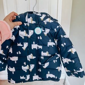 Carters puffer coat